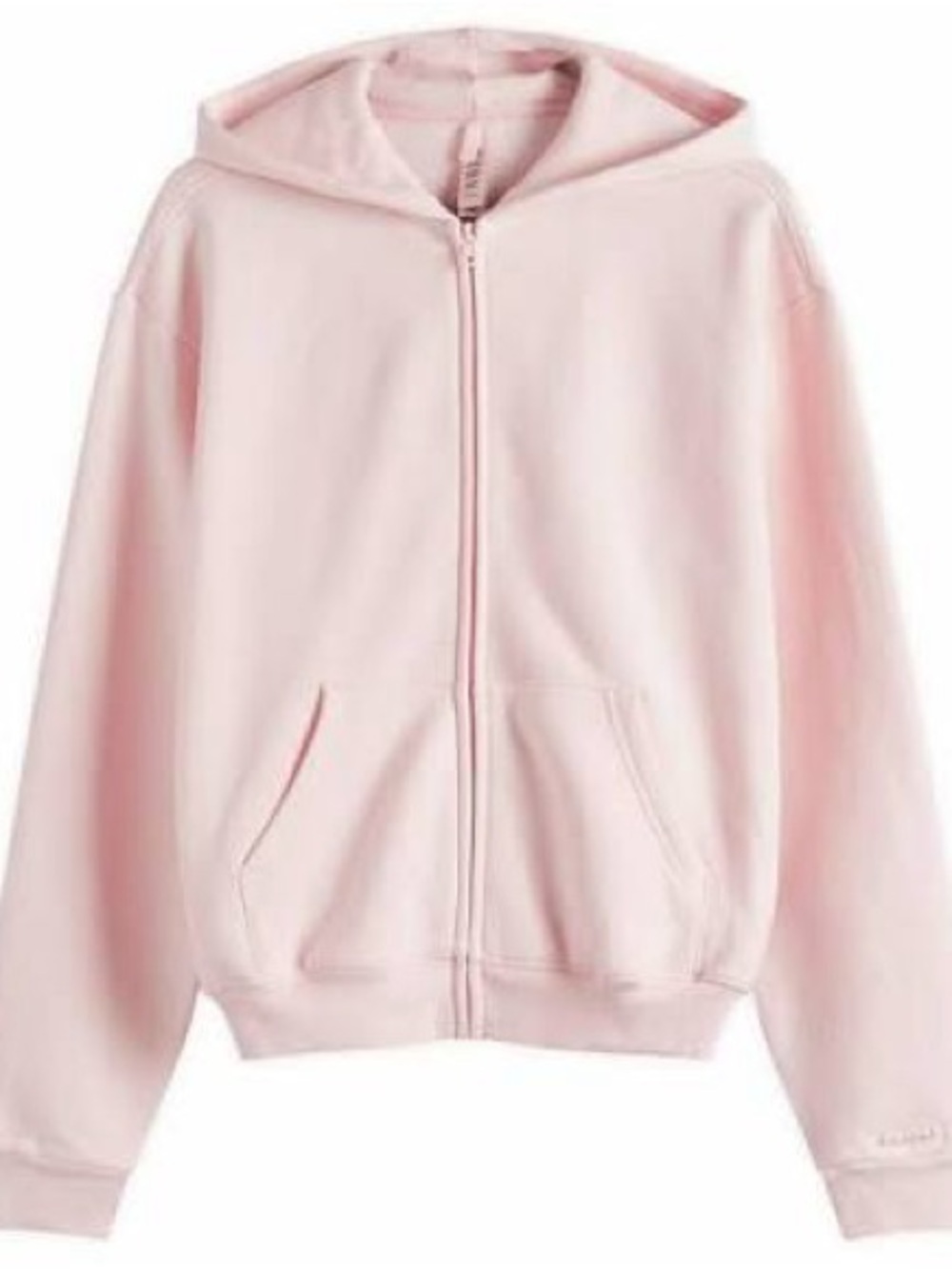 Pink skims zip up hoodie